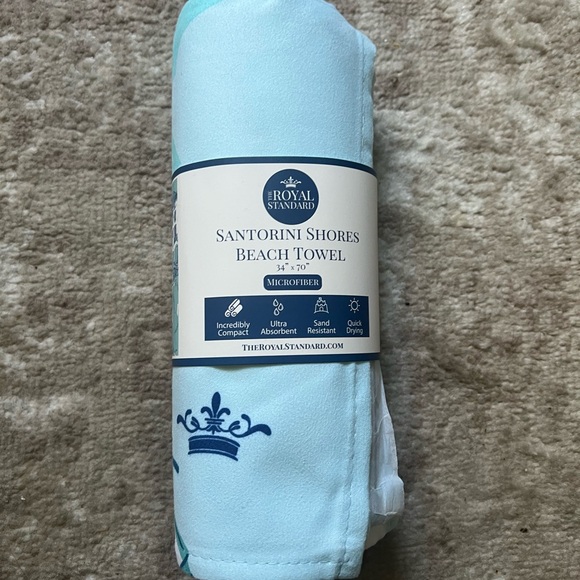 The Royal Standard Santorini Shores Beach Towel - Picture 5 of 5